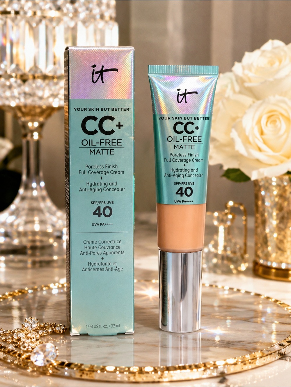 IT Cosmetics Your Skin But Better CC+ Oil-Free Matte SPF 40